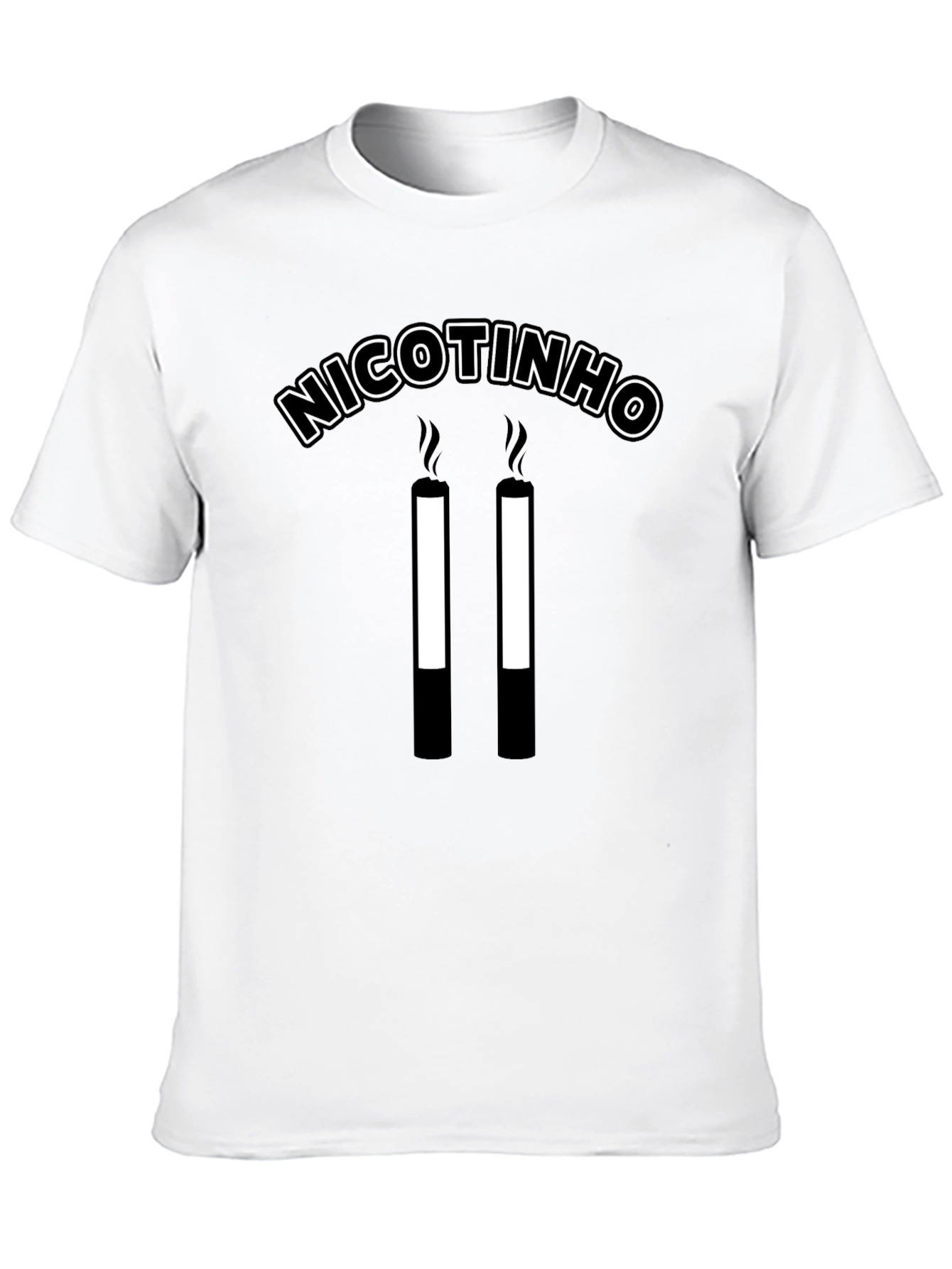 Nicotinho Funny Graphic T-Shirt