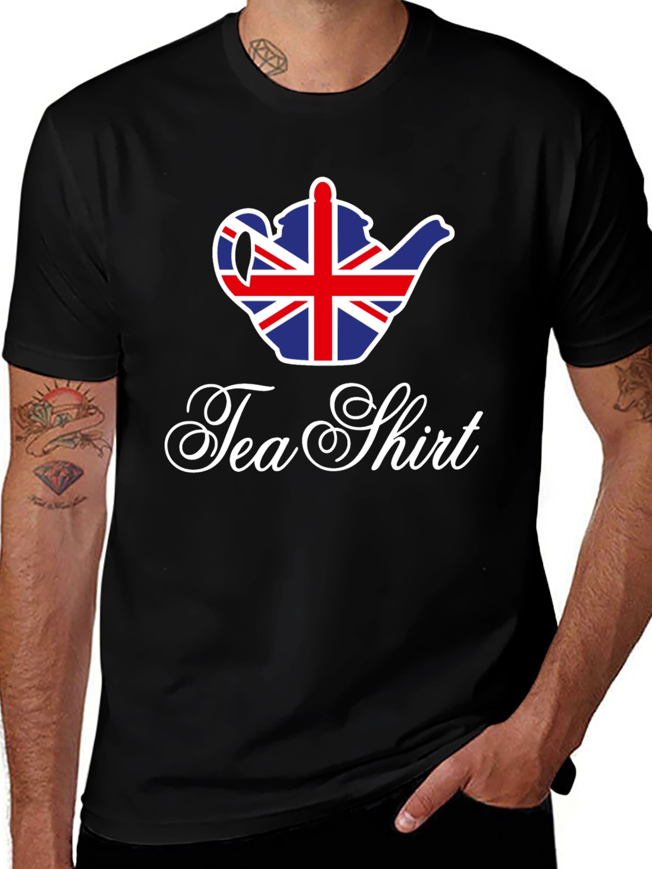 Tea Shirt - British Teapot Graphic Tee