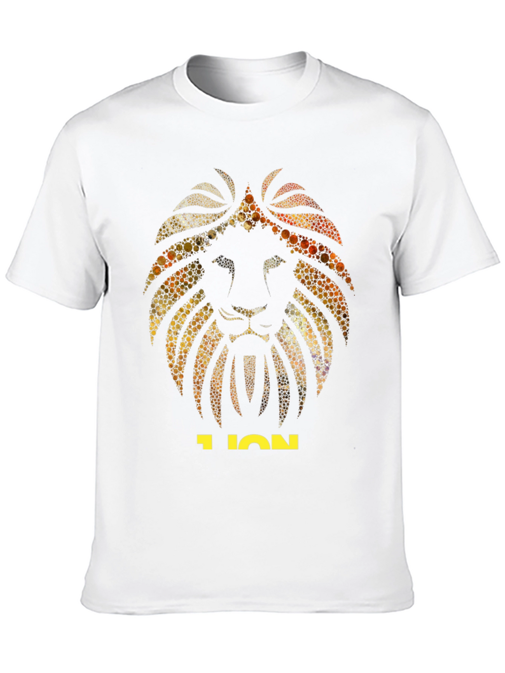 Lion Graphic Black T-Shirt - Stylish Animal Print Tee