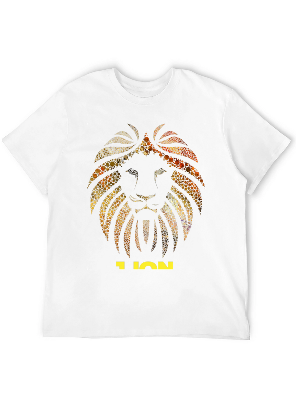 Lion Graphic Black T-Shirt - Stylish Animal Print Tee