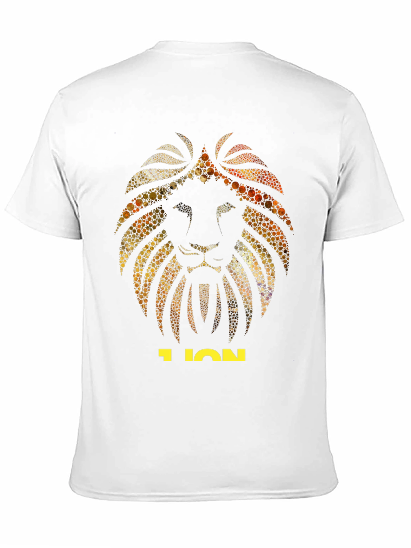 Lion Graphic Black T-Shirt - Stylish Animal Print Tee