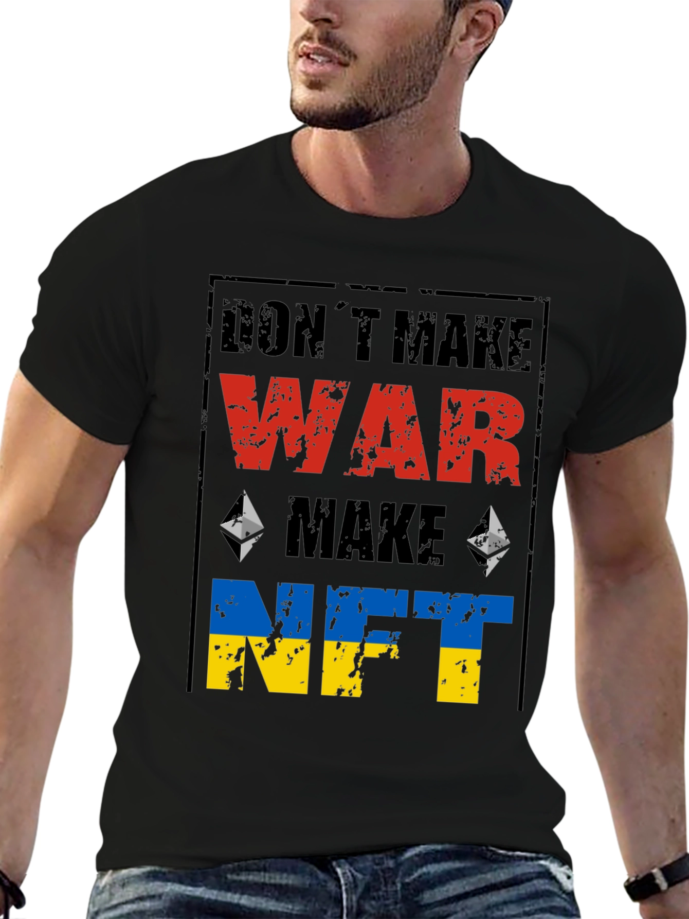 Dont Make War Make NFT T-Shirt