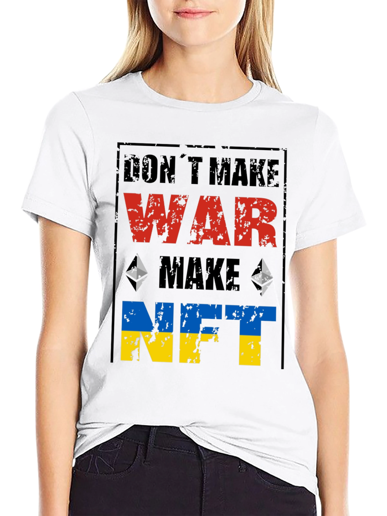 Dont Make War Make NFT T-Shirt