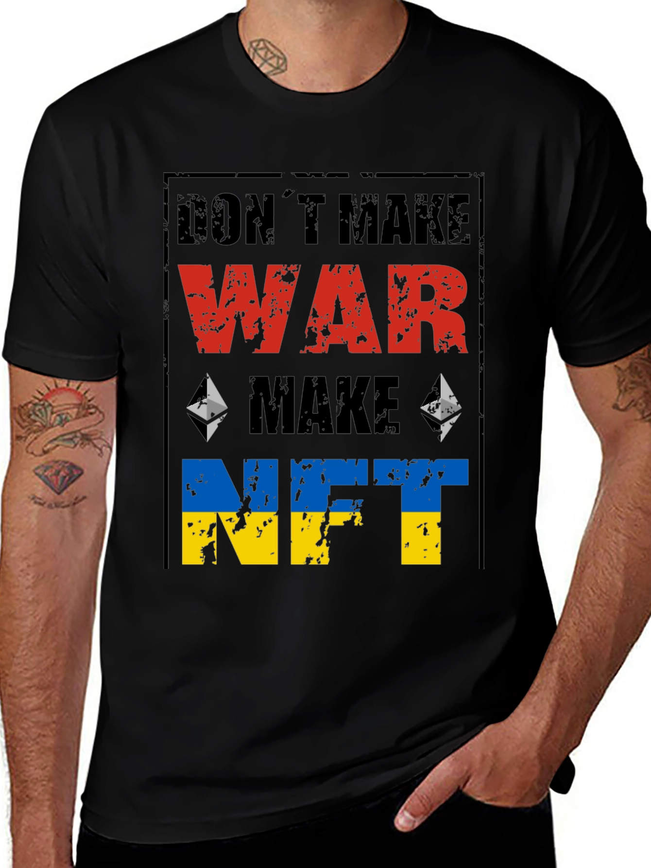Dont Make War Make NFT T-Shirt