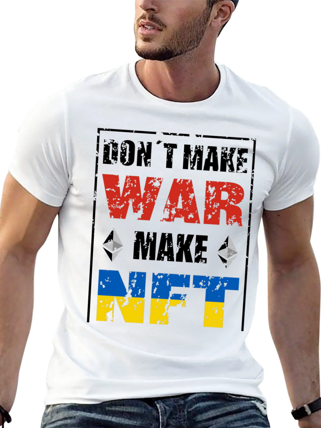 Dont Make War Make NFT T-Shirt