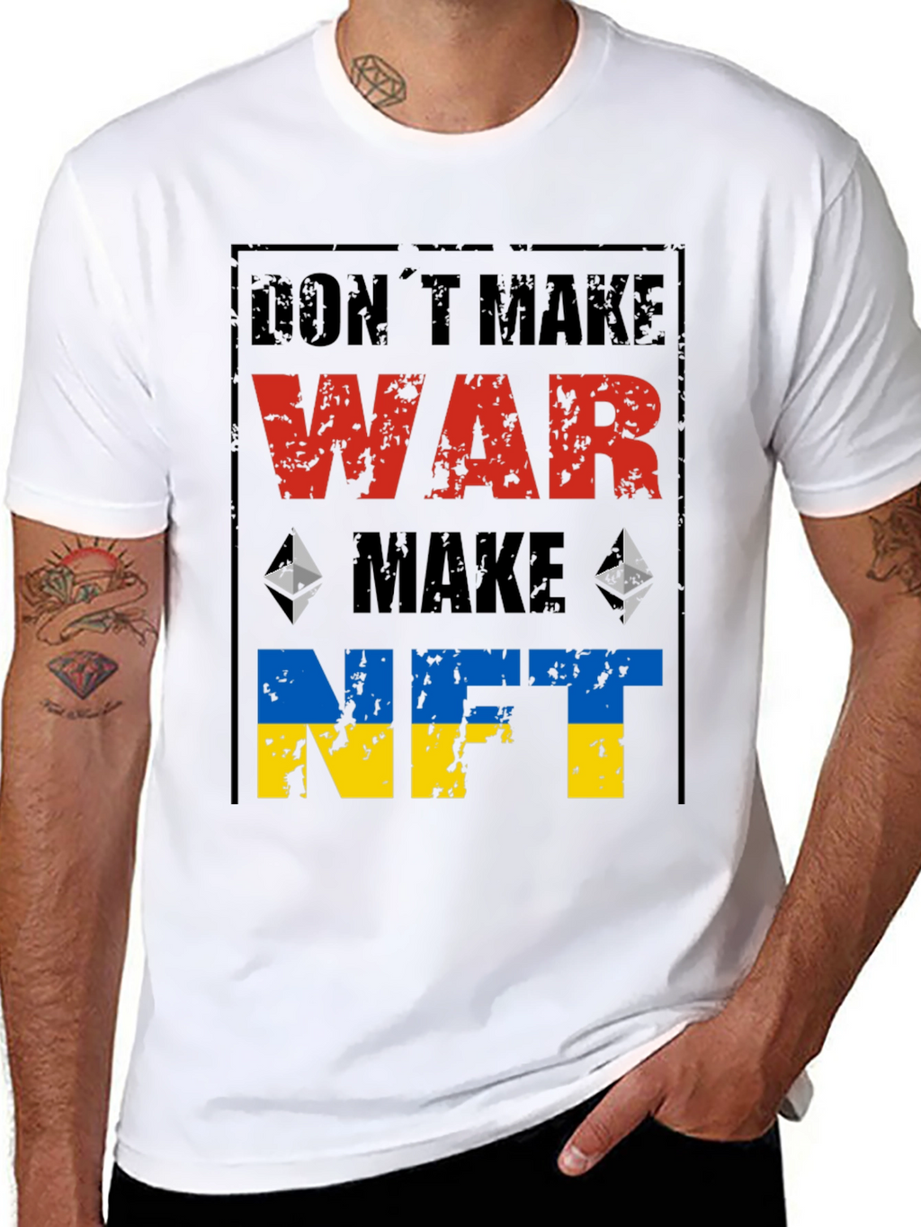 Dont Make War Make NFT T-Shirt