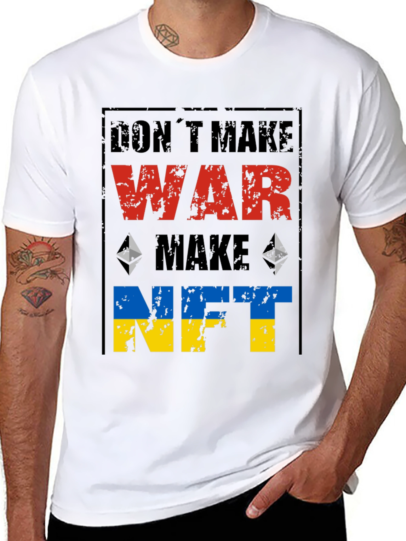 Dont Make War Make NFT T-Shirt