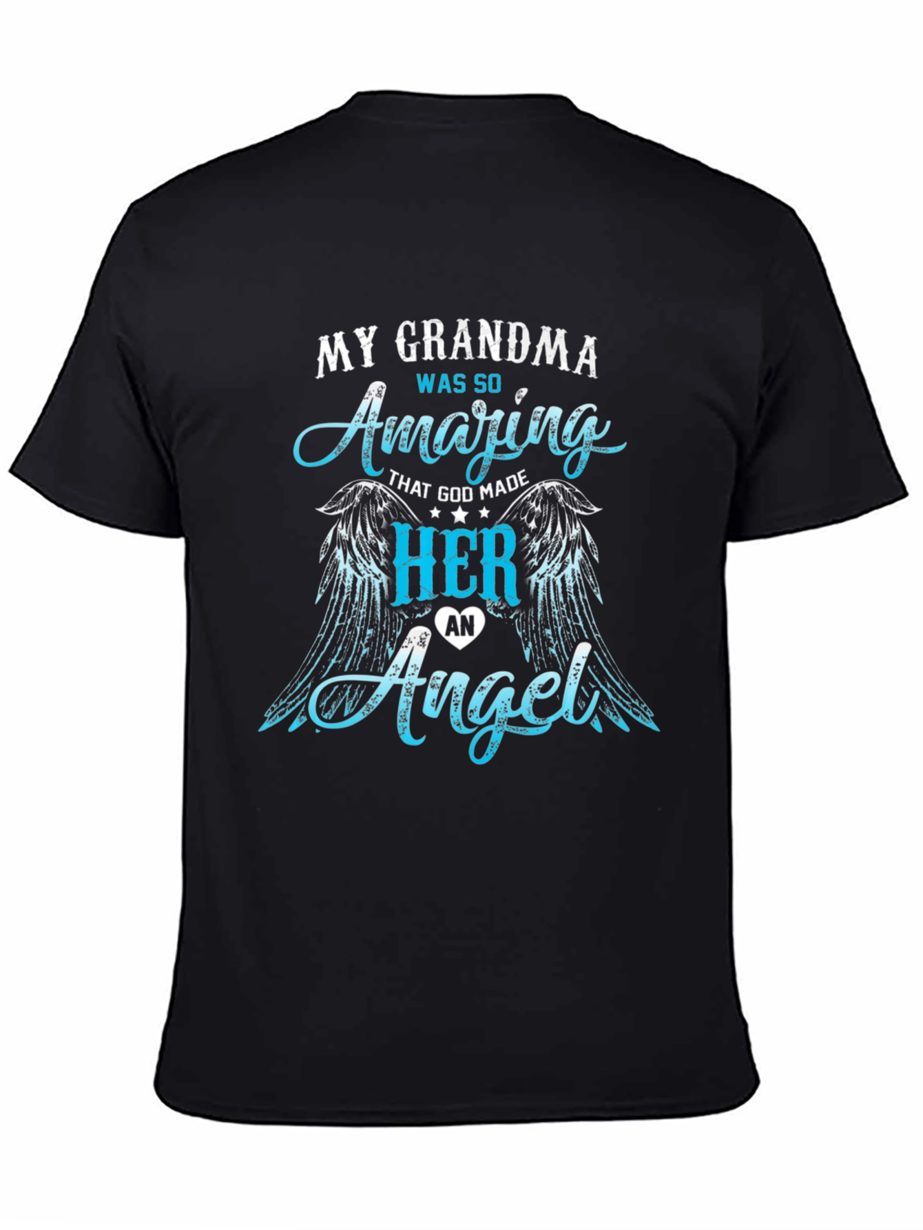 My Grandma Was So Amazing Angel Wings T-Shirt