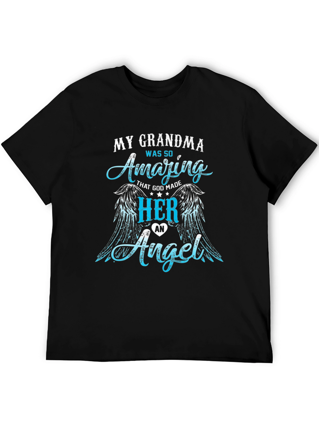 My Grandma Was So Amazing Angel Wings T-Shirt
