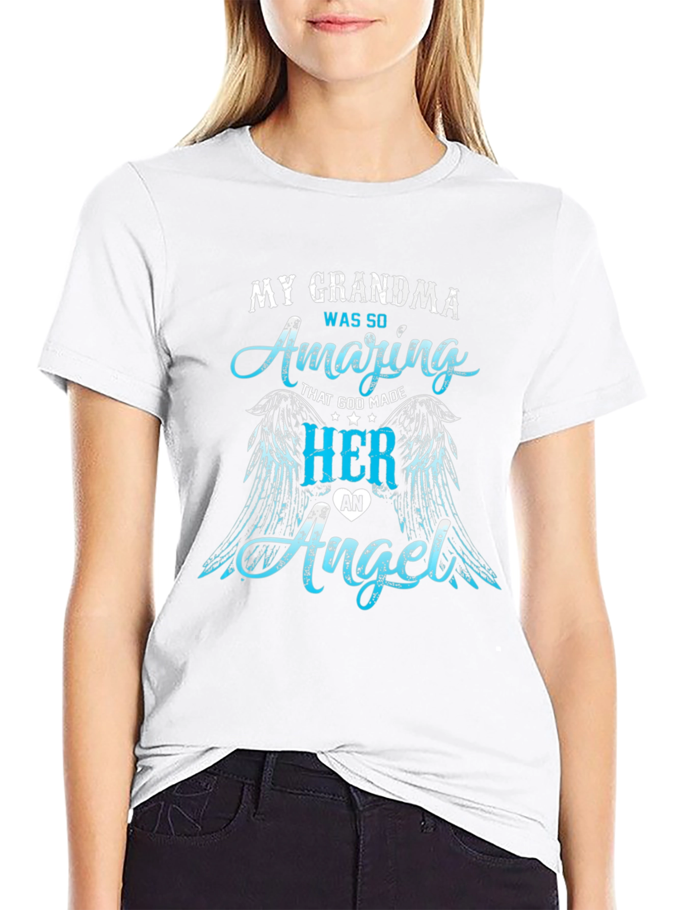 My Grandma Was So Amazing Angel Wings T-Shirt