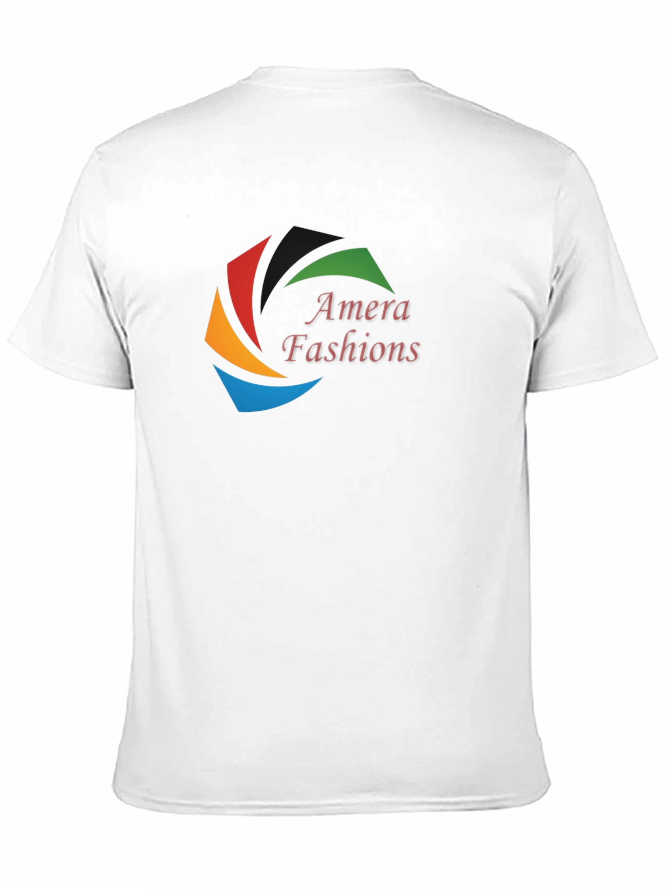 Mens Black Graphic T-Shirt - Amara Fashions