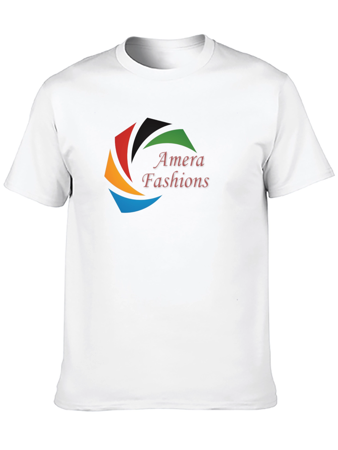 Mens Black Graphic T-Shirt - Amara Fashions