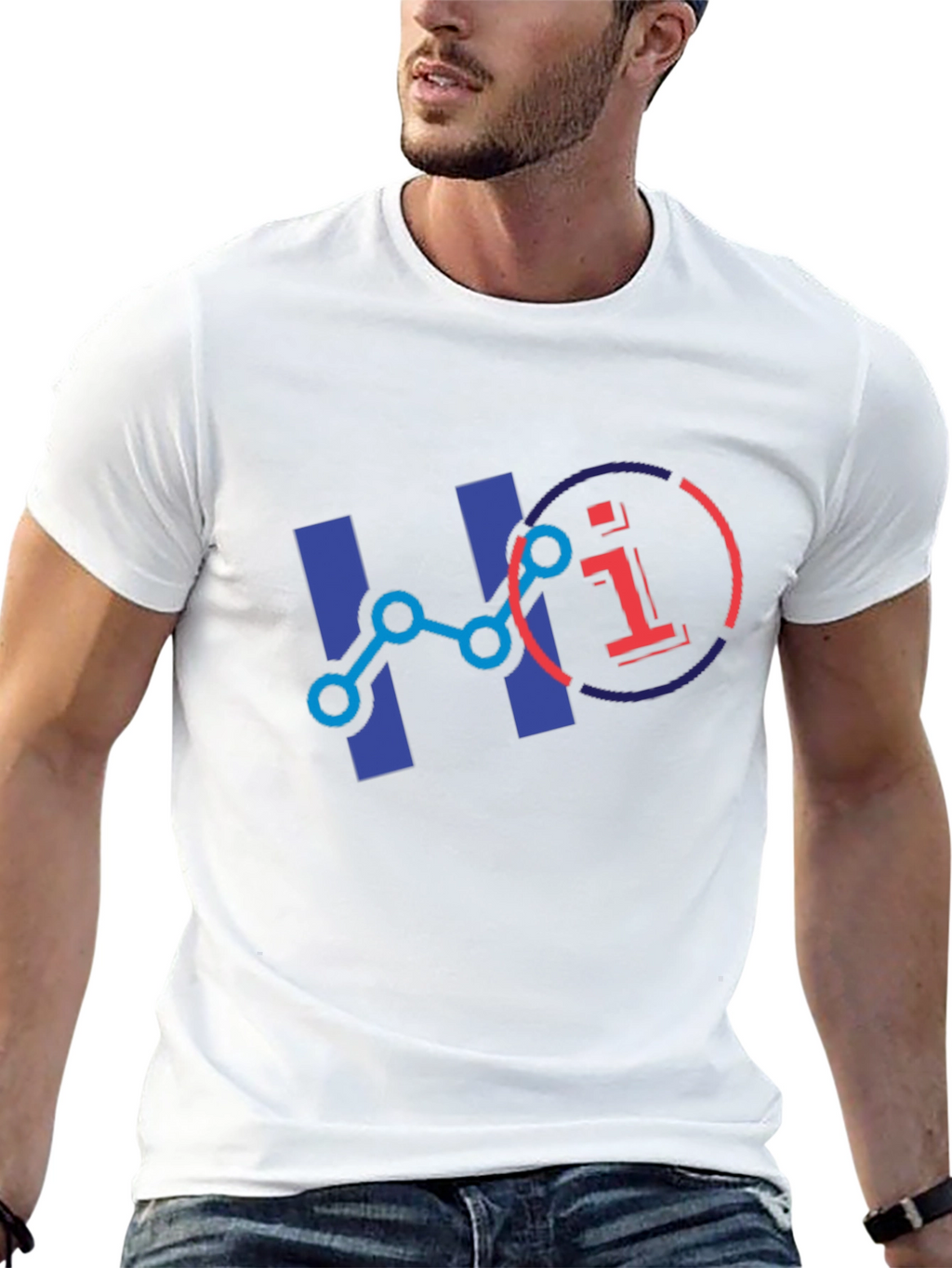 Tech Data Graphic T-Shirt - Black