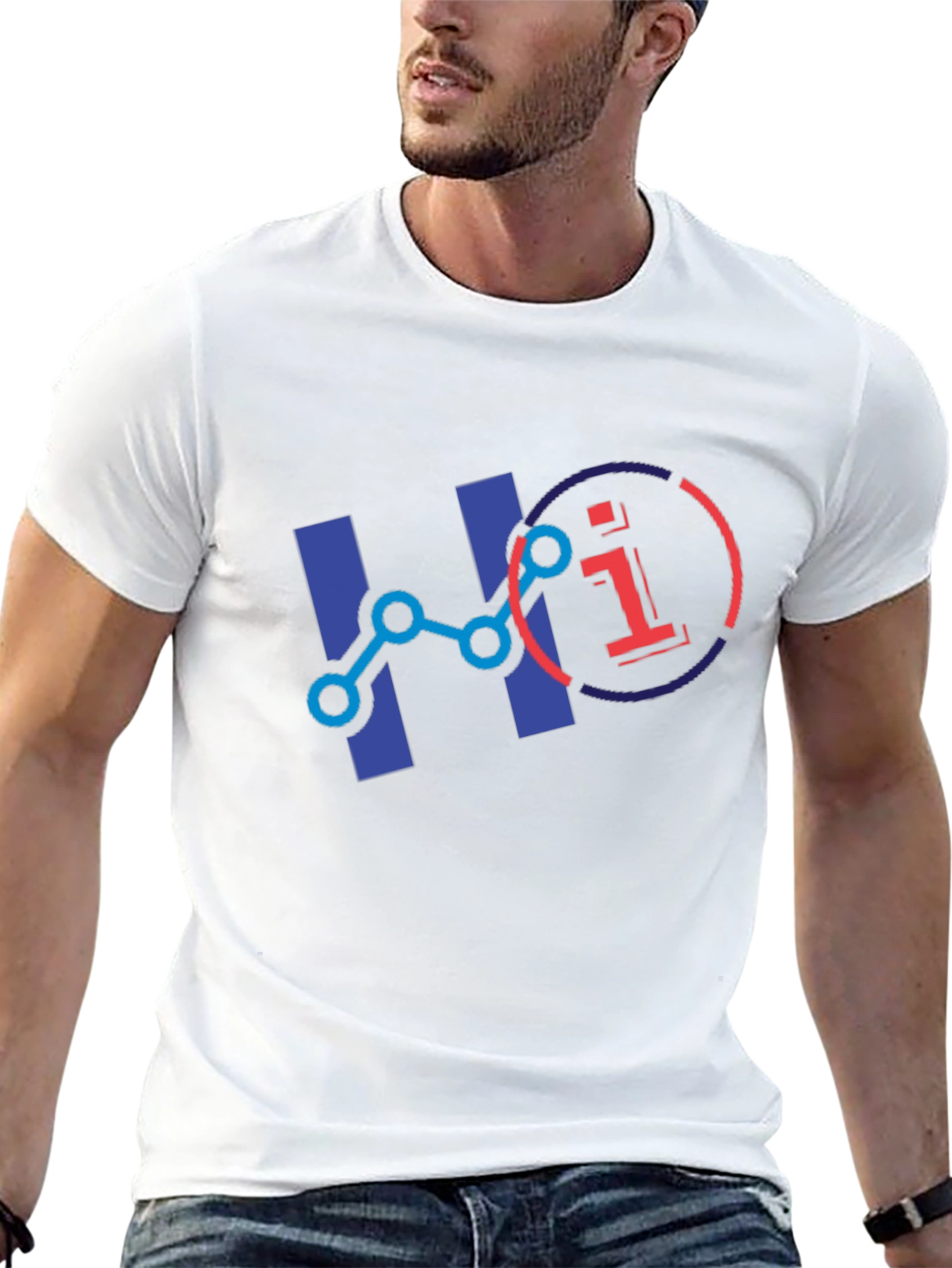 Tech Data Graphic T-Shirt - Black