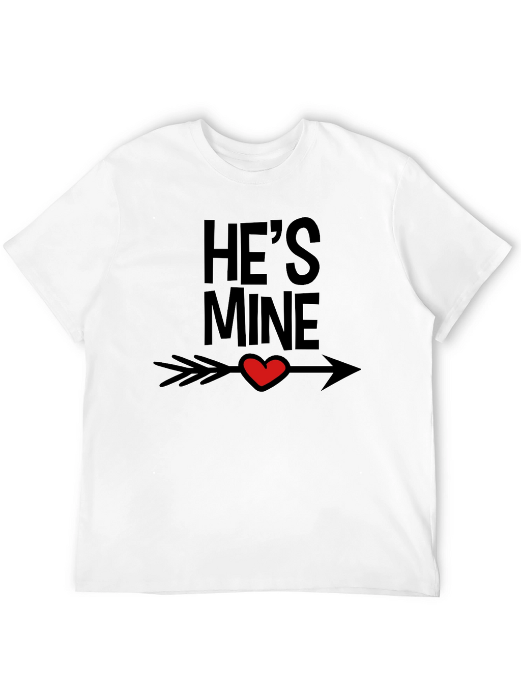Hes Mine Valentines Day T-Shirt
