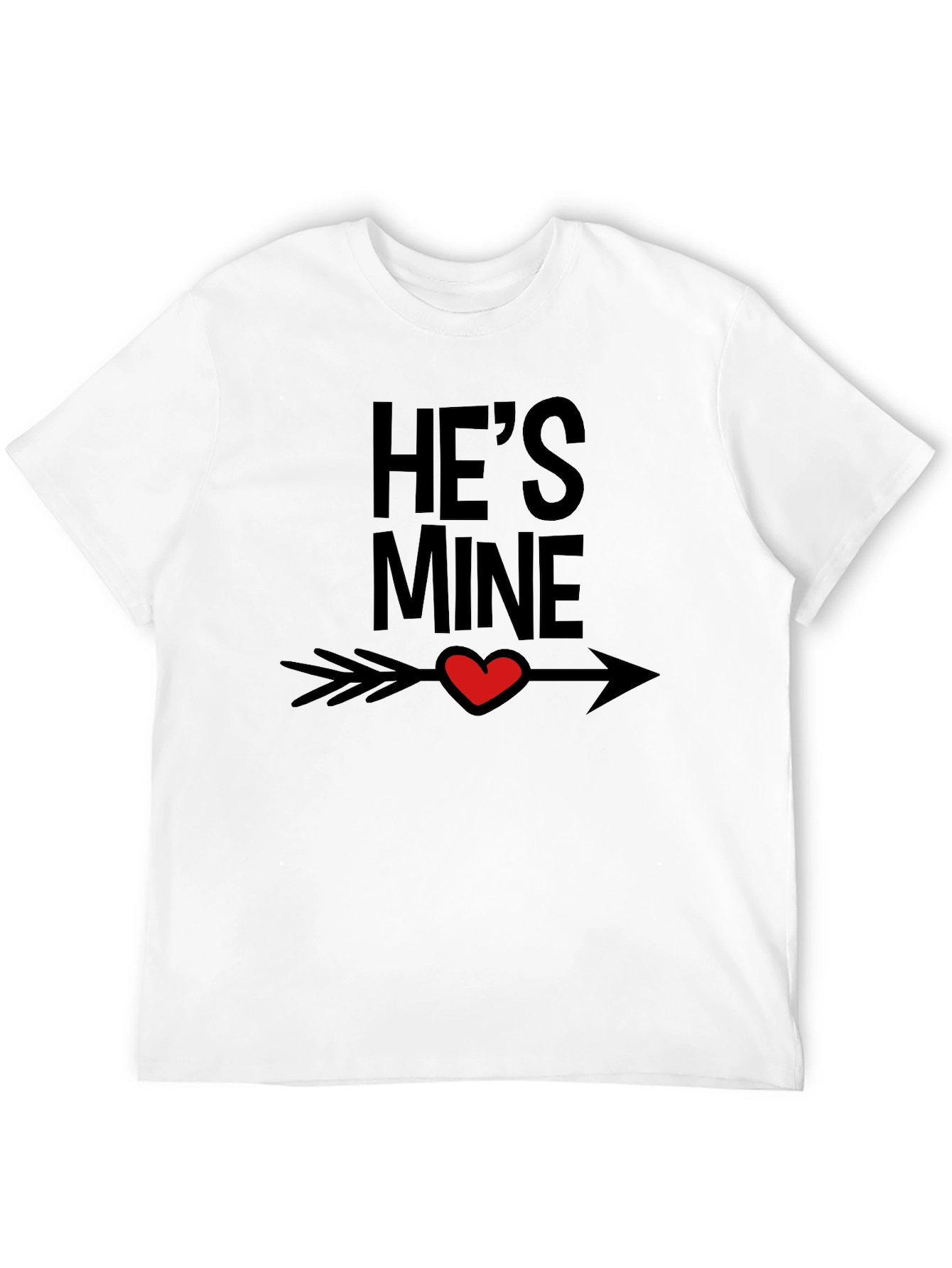 Hes Mine Valentines Day T-Shirt