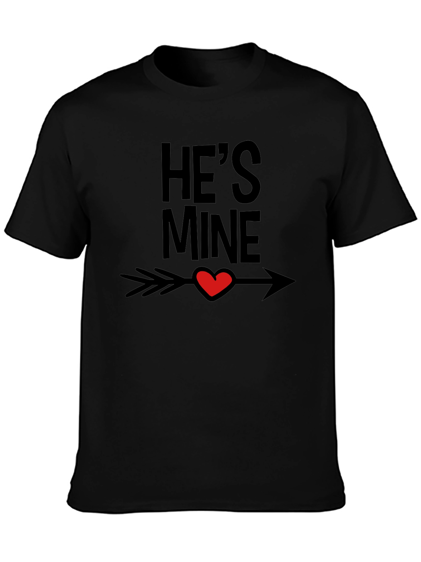 Hes Mine Valentines Day T-Shirt