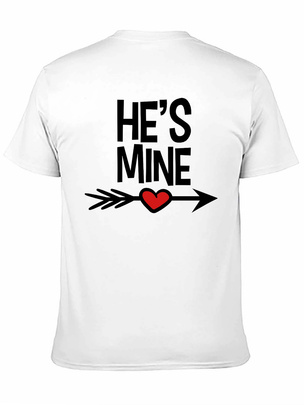 Hes Mine Valentines Day T-Shirt