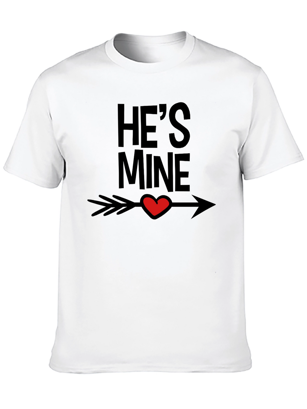 Hes Mine Valentines Day T-Shirt
