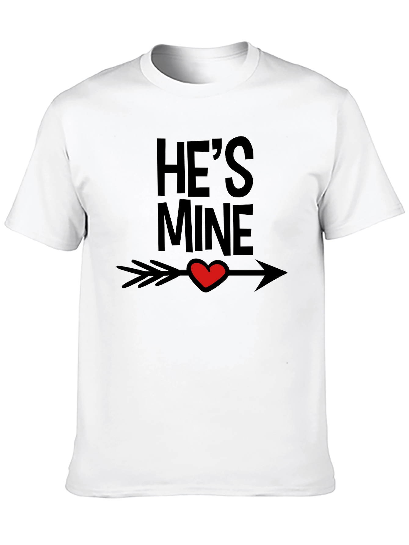 Hes Mine Valentines Day T-Shirt