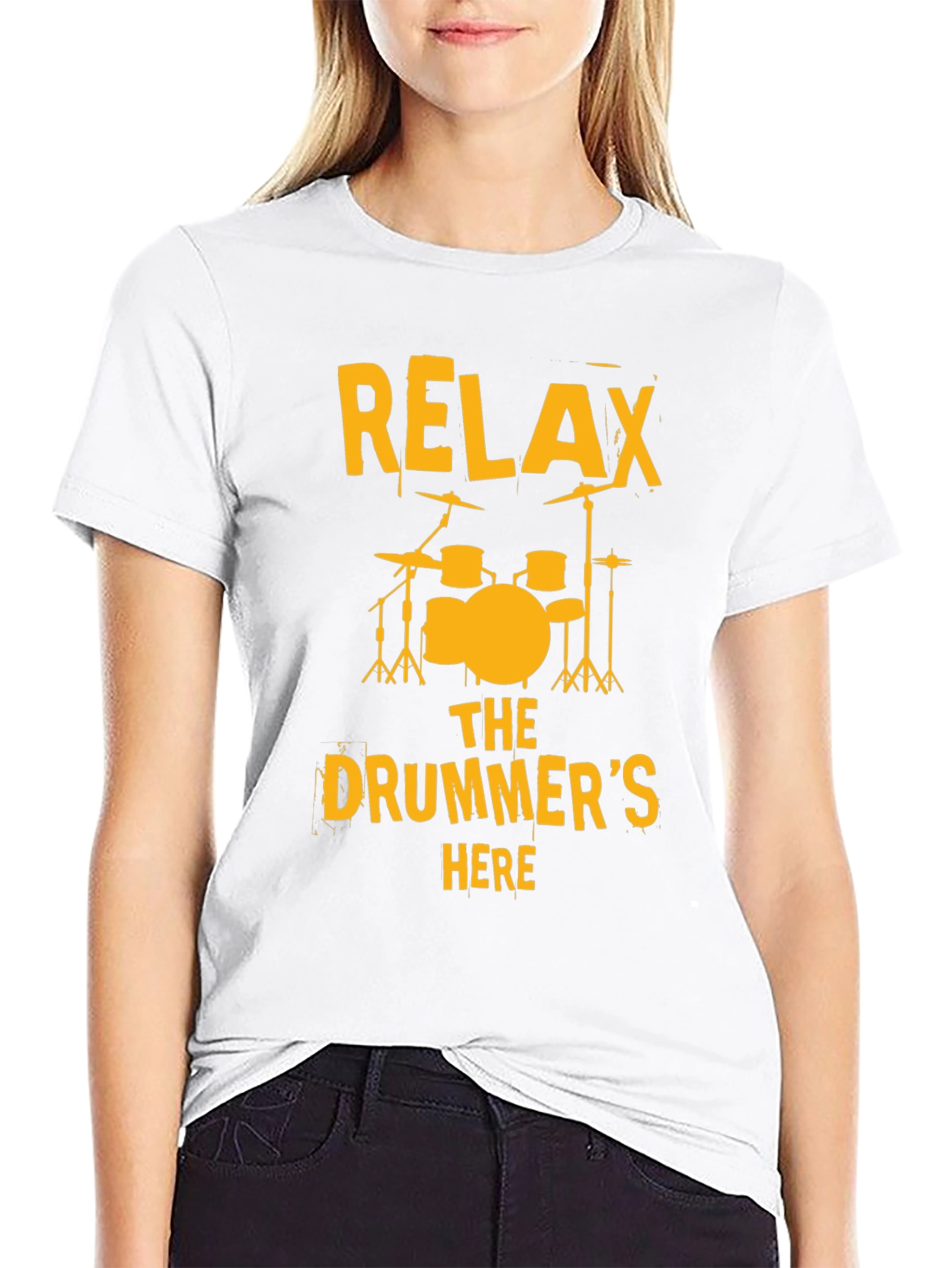 Relax The Drummers Here T-Shirt
