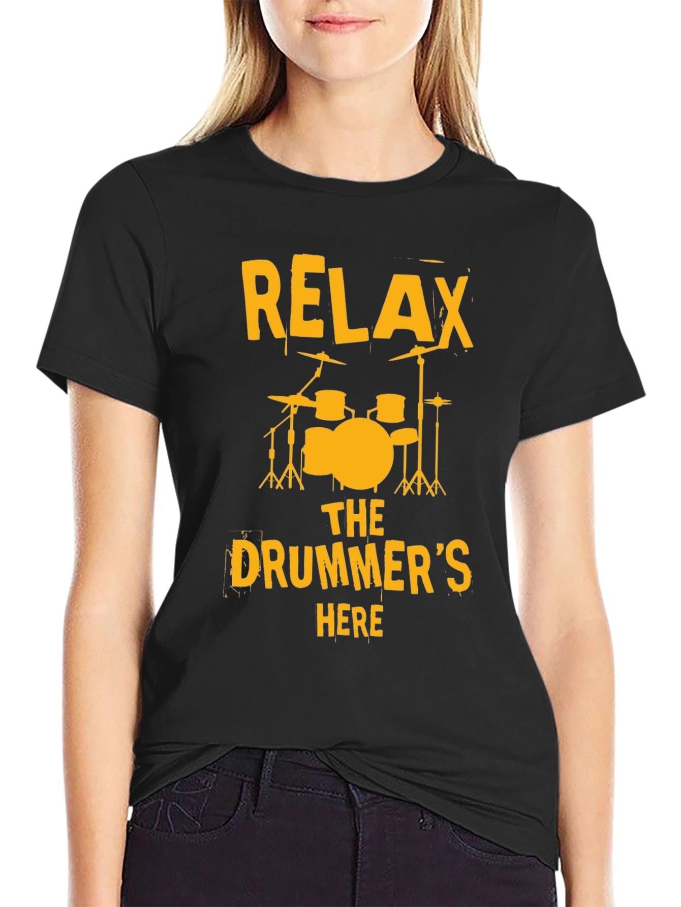 Relax The Drummers Here T-Shirt