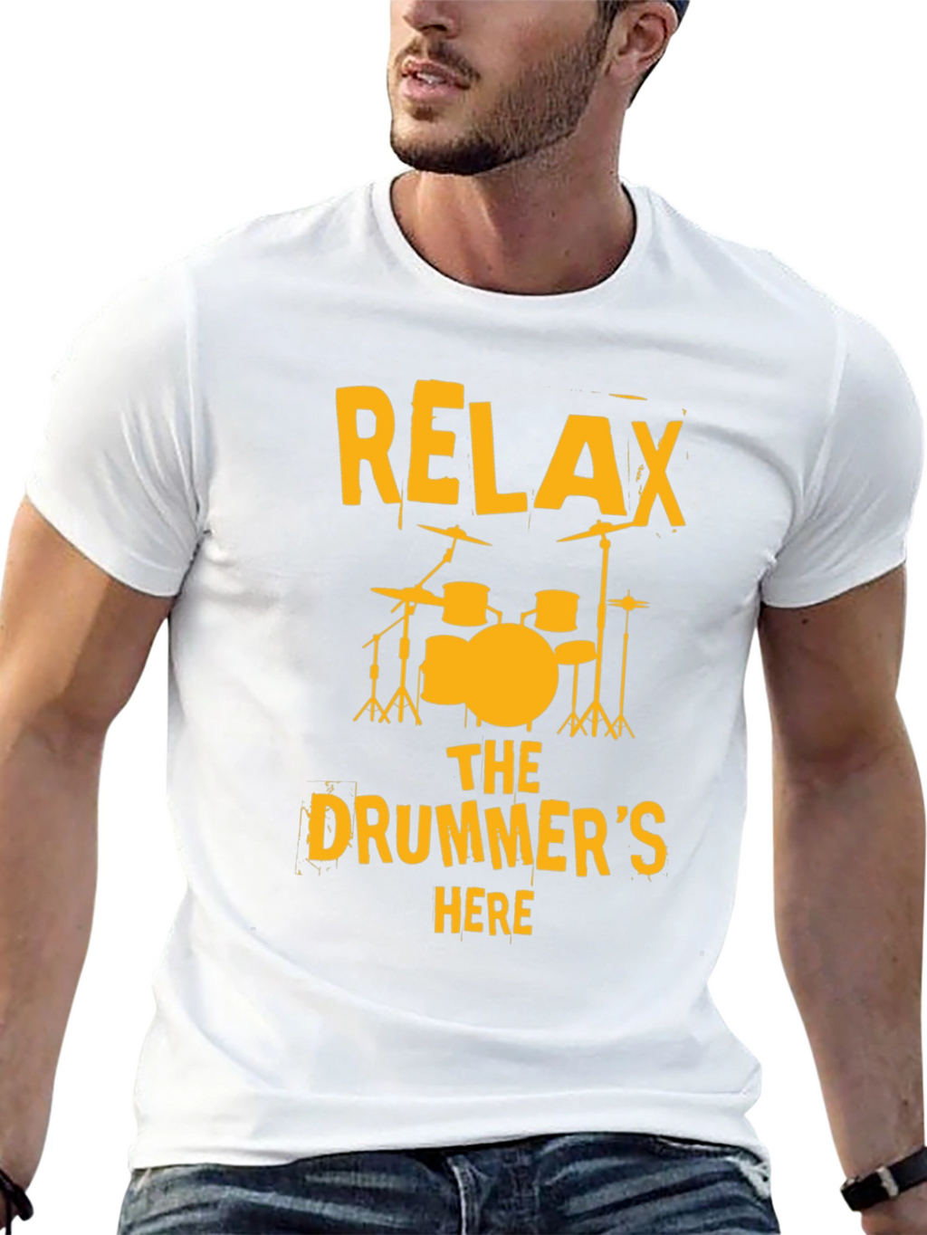 Relax The Drummers Here T-Shirt