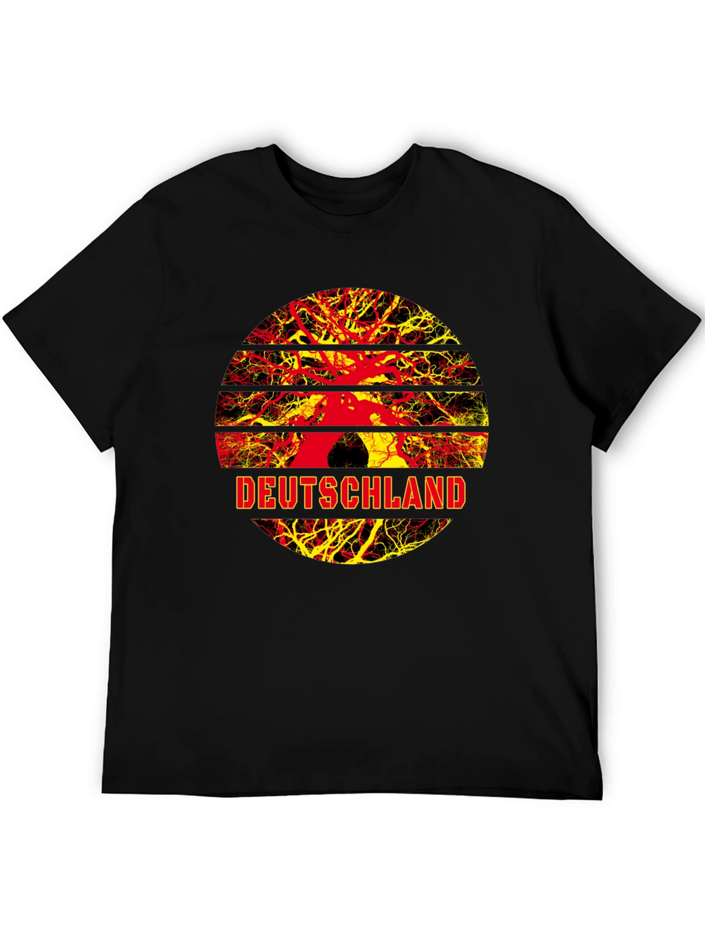 Deutschland Tree Roots Graphic T-Shirt - Germany Pride