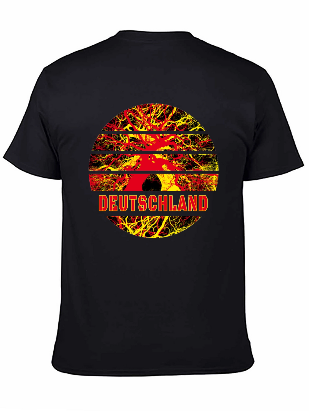 Deutschland Tree Roots Graphic T-Shirt - Germany Pride