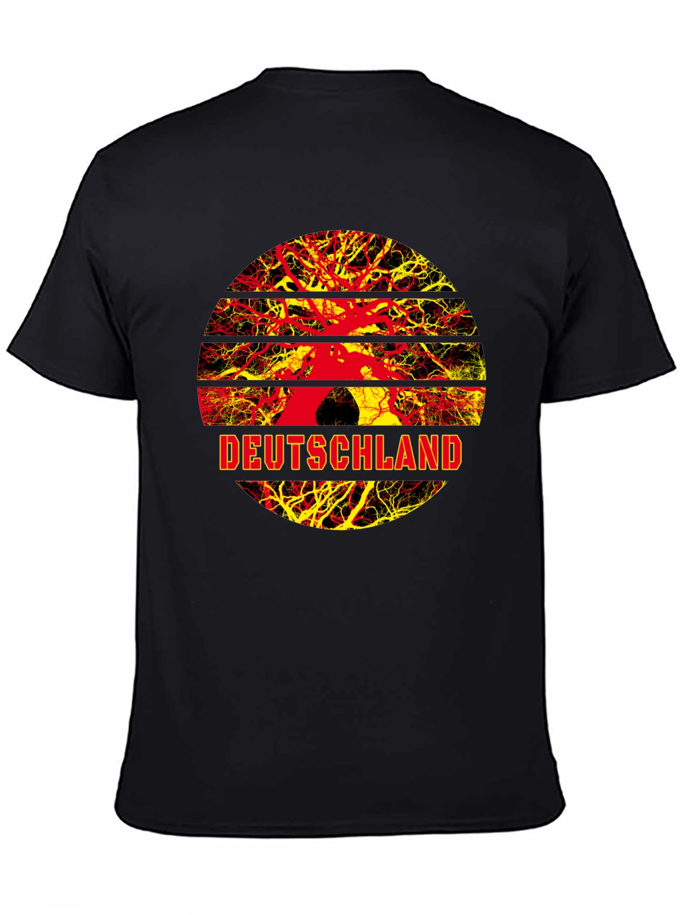 Deutschland Tree Roots Graphic T-Shirt - Germany Pride