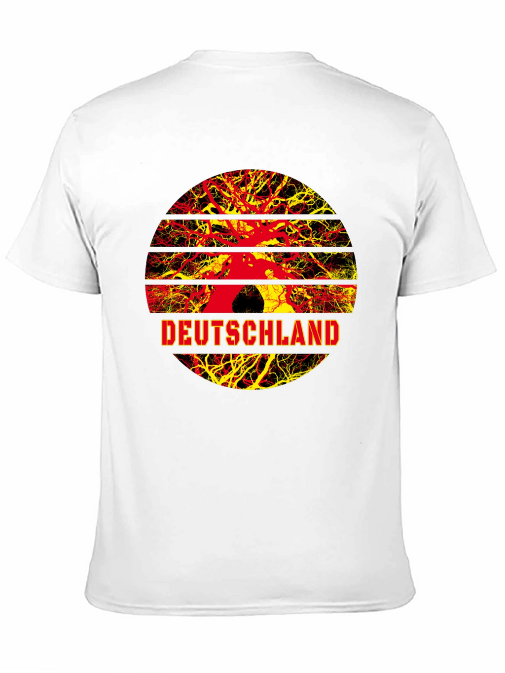 Deutschland Tree Roots Graphic T-Shirt - Germany Pride