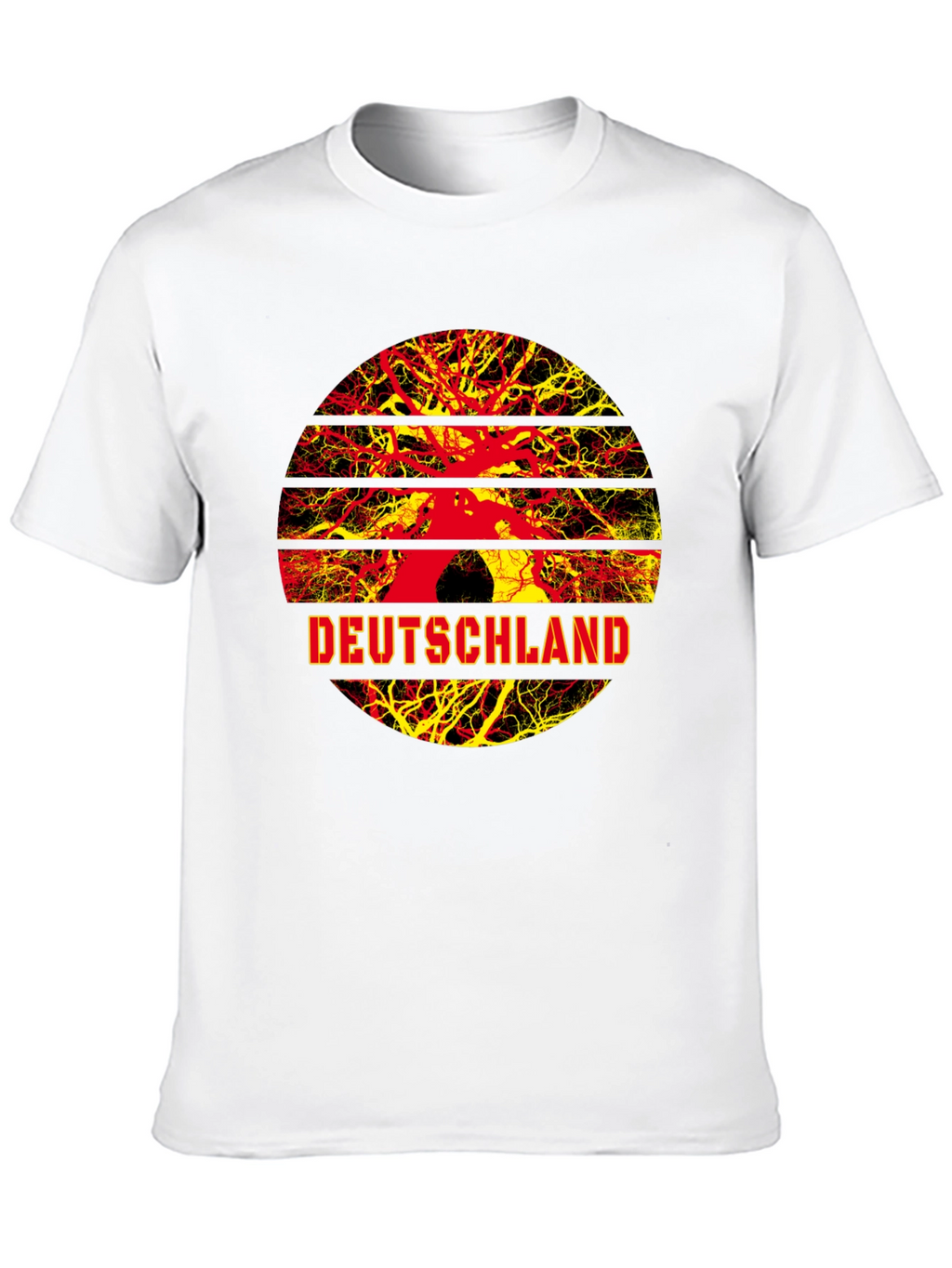 Deutschland Tree Roots Graphic T-Shirt - Germany Pride
