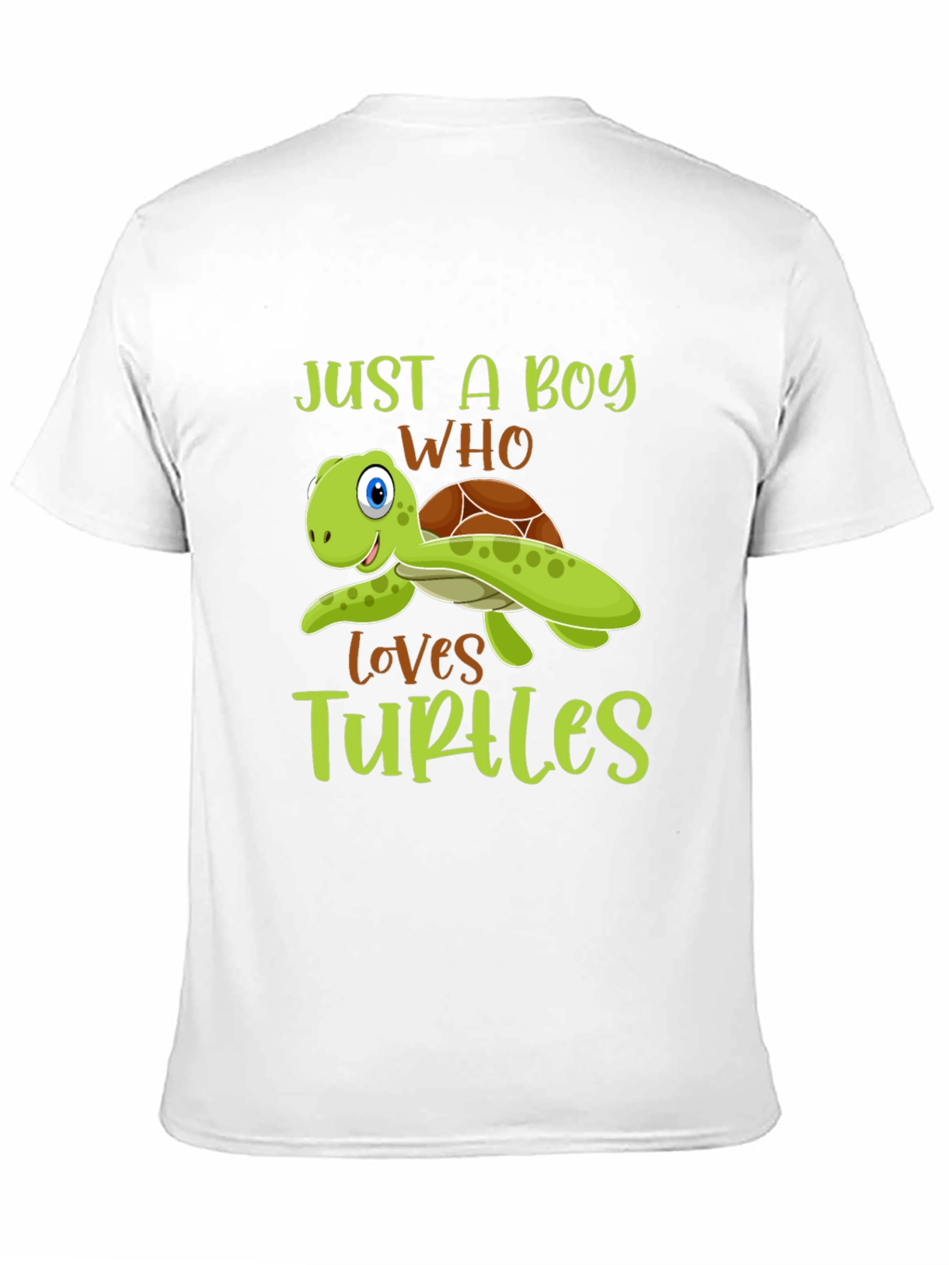 Just A Boy Who Loves Turtles T-Shirt