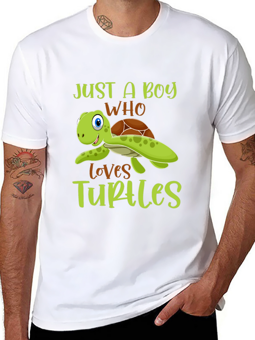 Just A Boy Who Loves Turtles T-Shirt