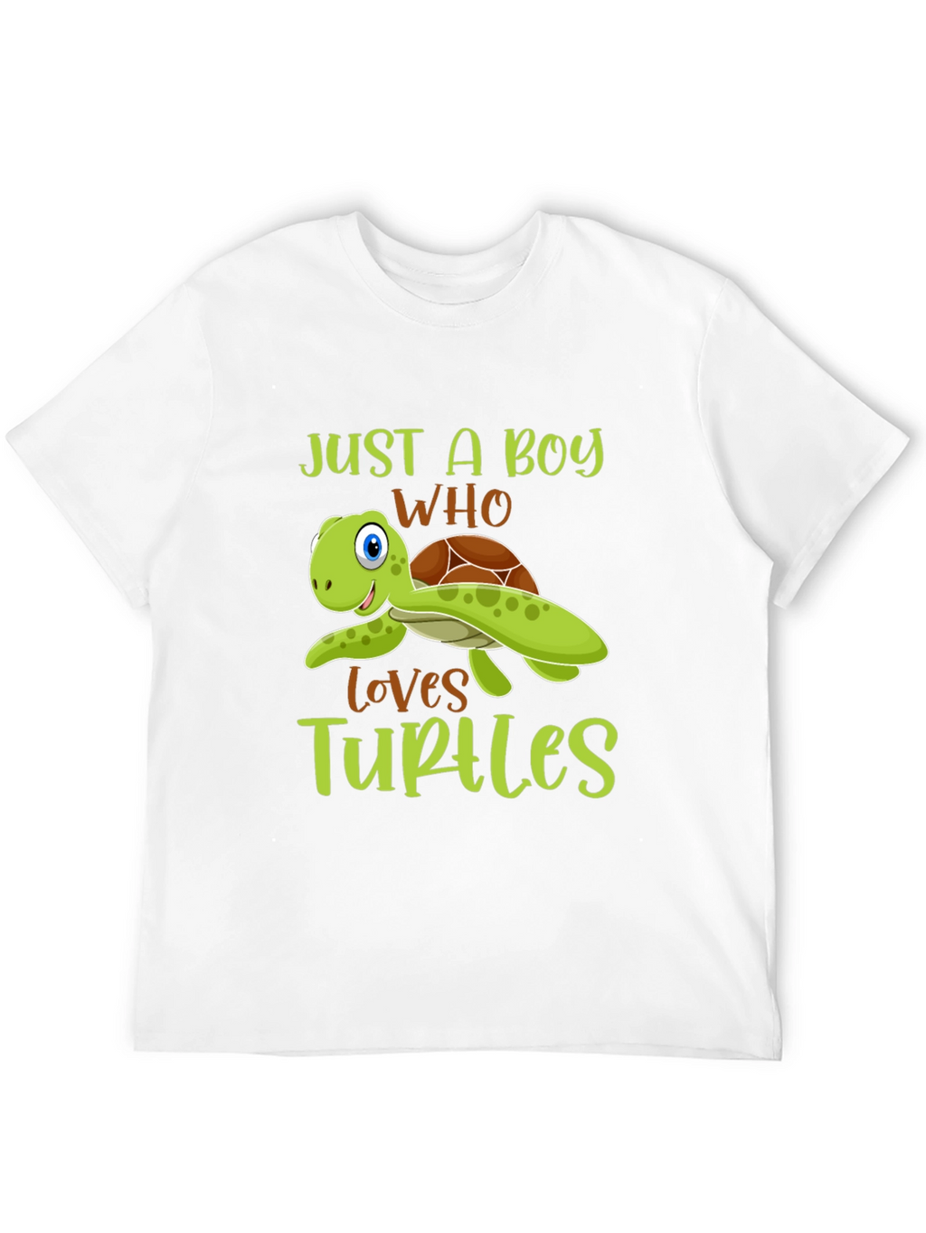 Just A Boy Who Loves Turtles T-Shirt