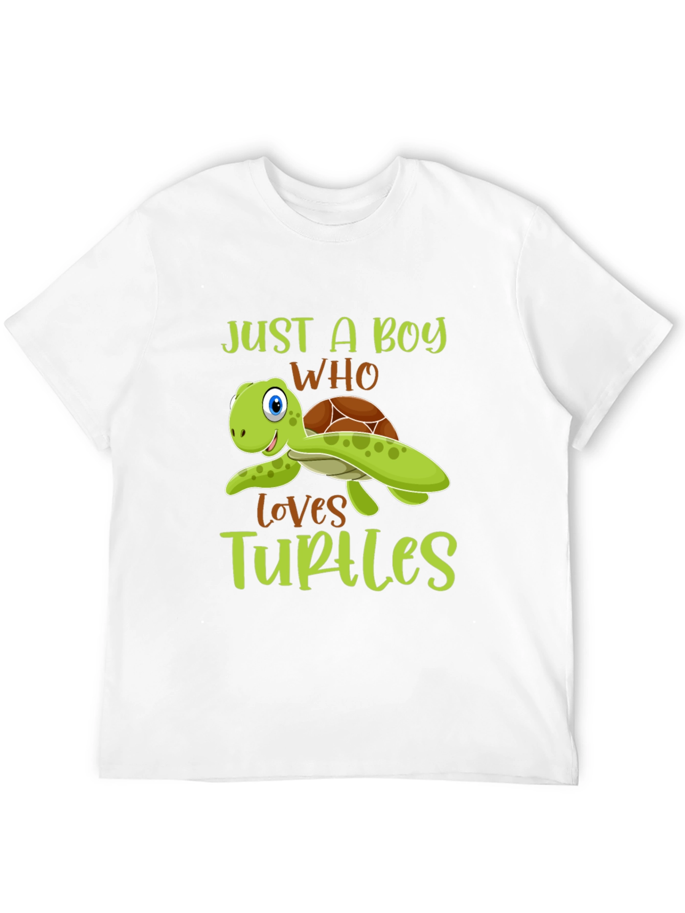 Just A Boy Who Loves Turtles T-Shirt