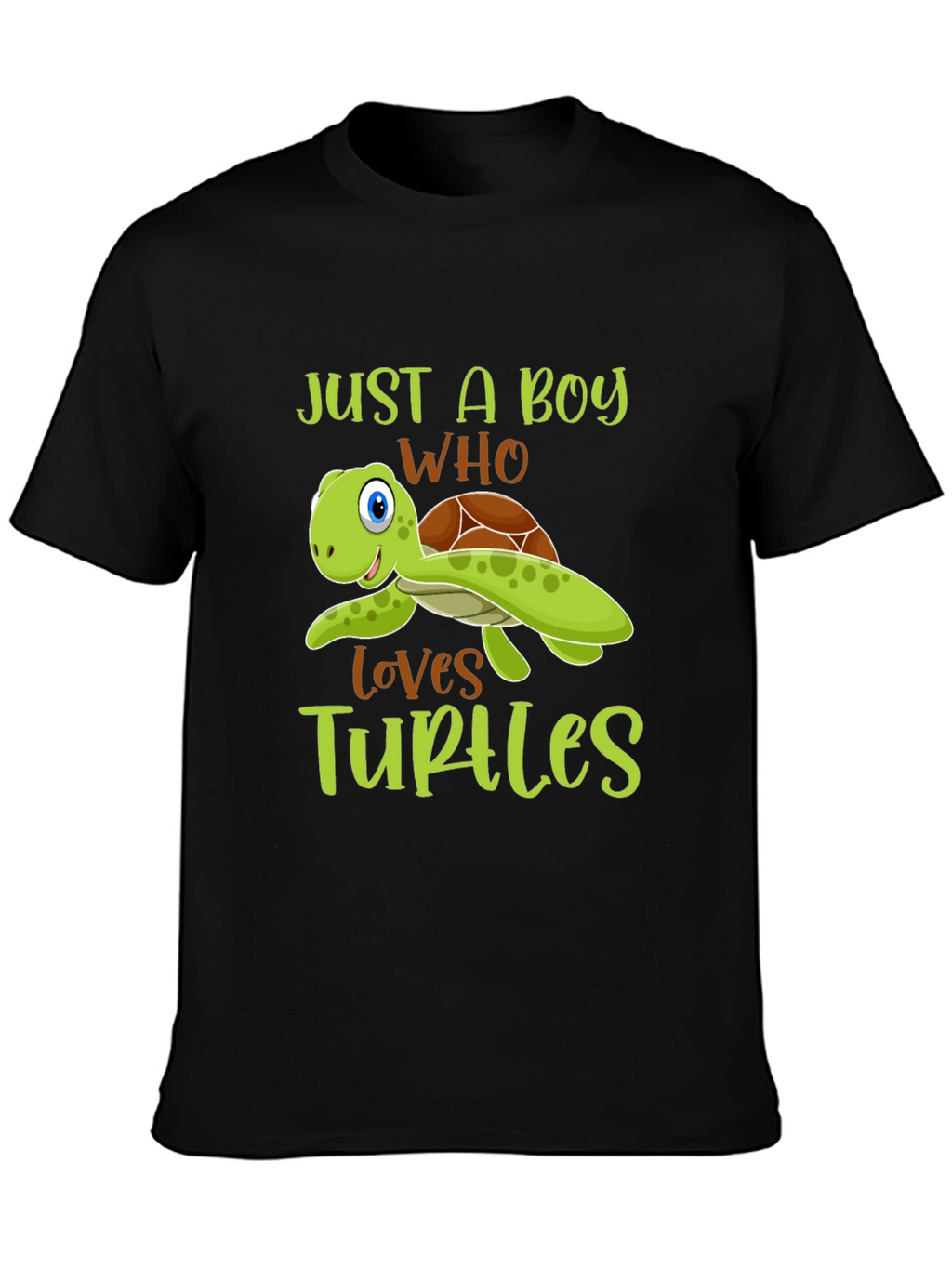 Just A Boy Who Loves Turtles T-Shirt