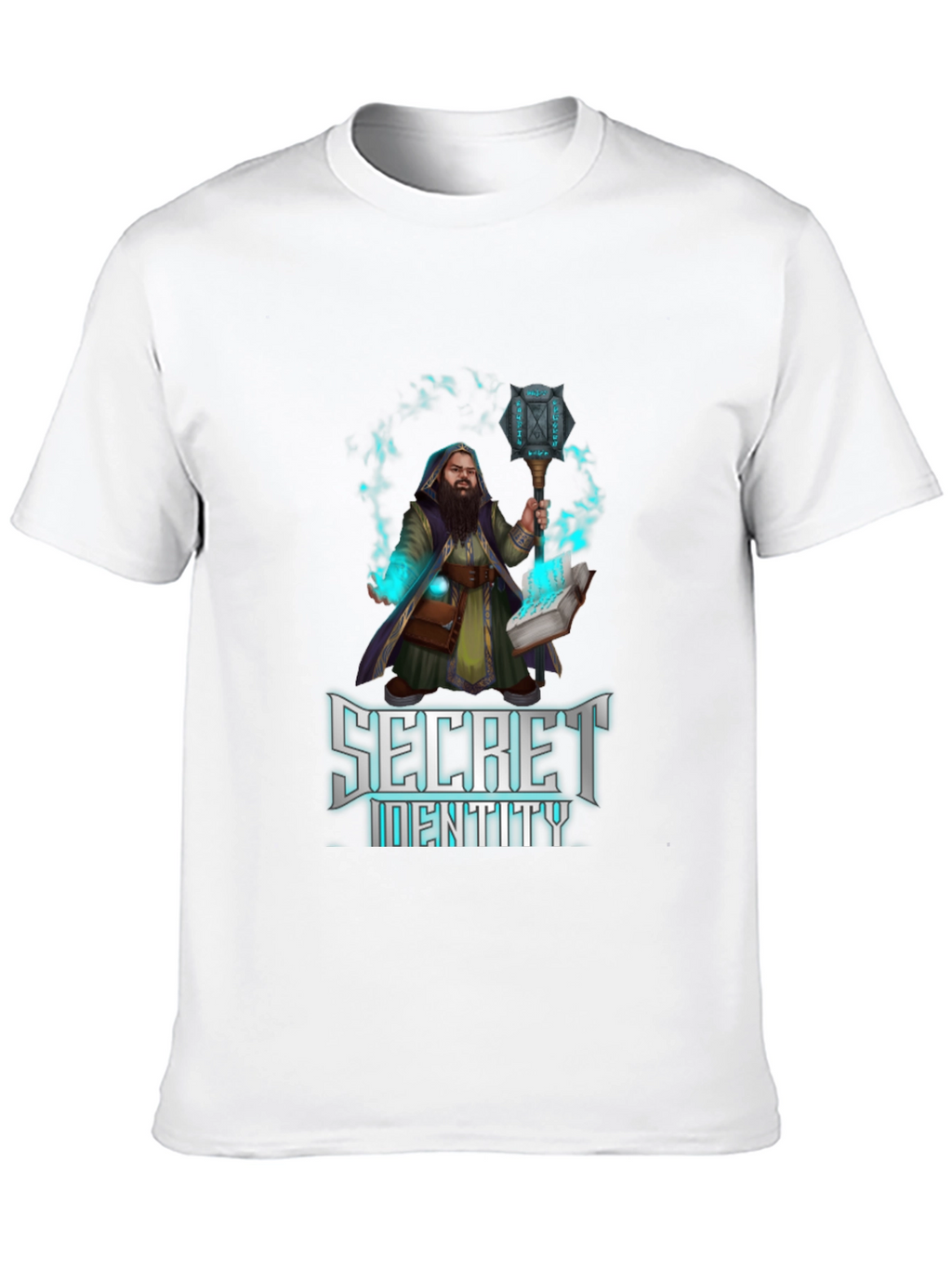 Secret Identity Graphic T-Shirt - Wizard Design