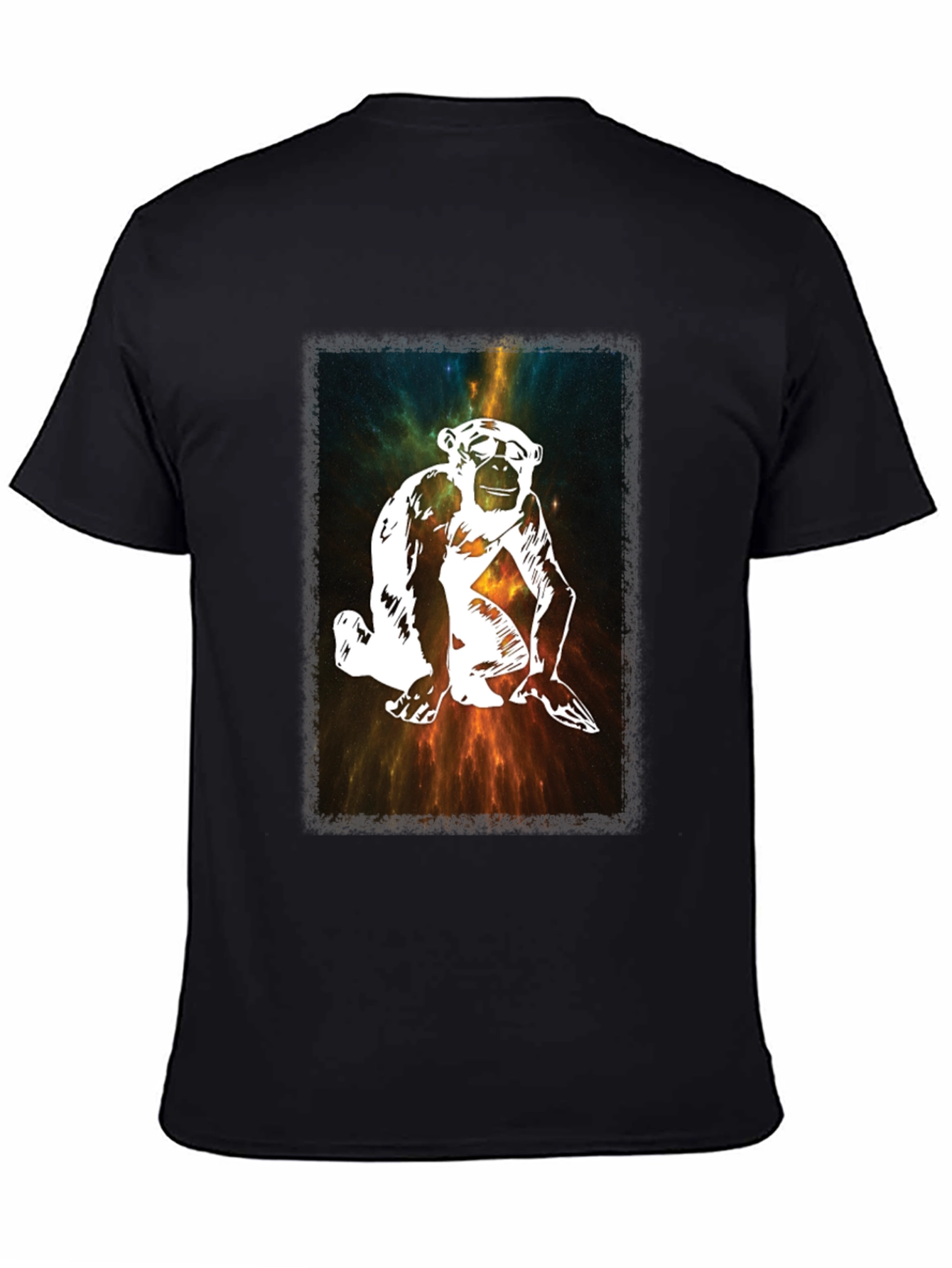 Monkey Galaxy T-Shirt - Unique Graphic Tee