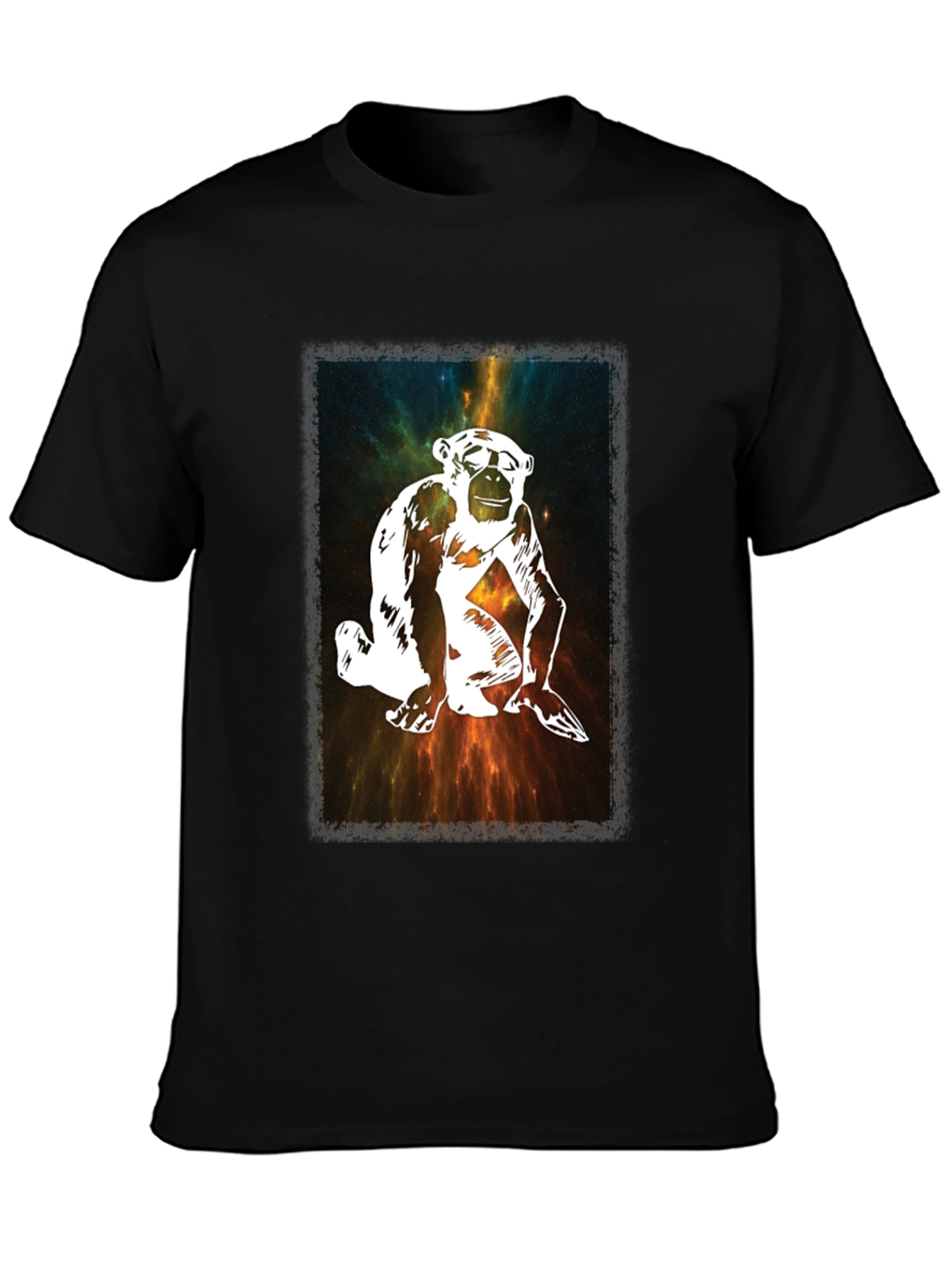 Monkey Galaxy T-Shirt - Unique Graphic Tee