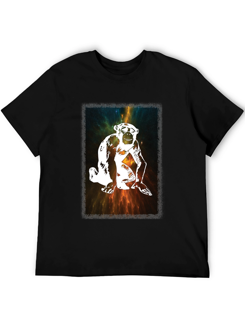 Monkey Galaxy T-Shirt - Unique Graphic Tee