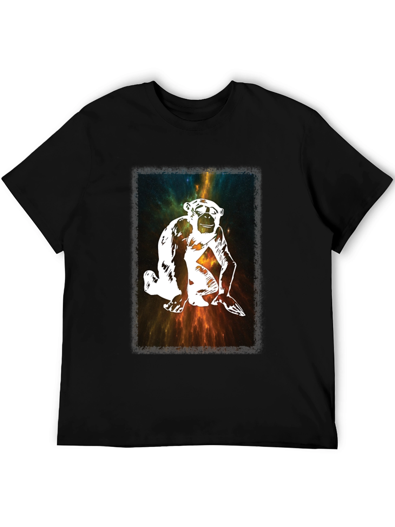 Monkey Galaxy T-Shirt - Unique Graphic Tee