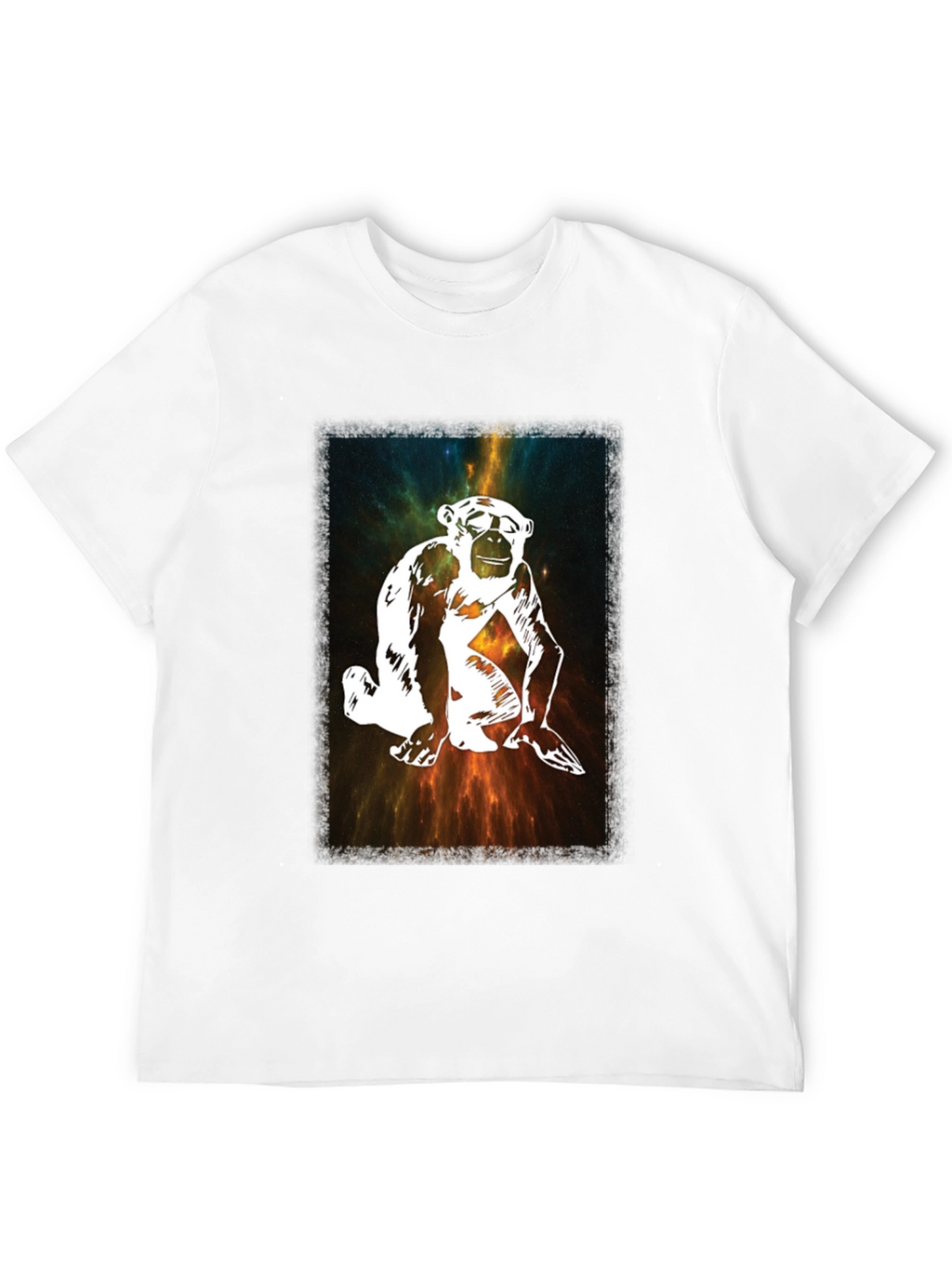 Monkey Galaxy T-Shirt - Unique Graphic Tee