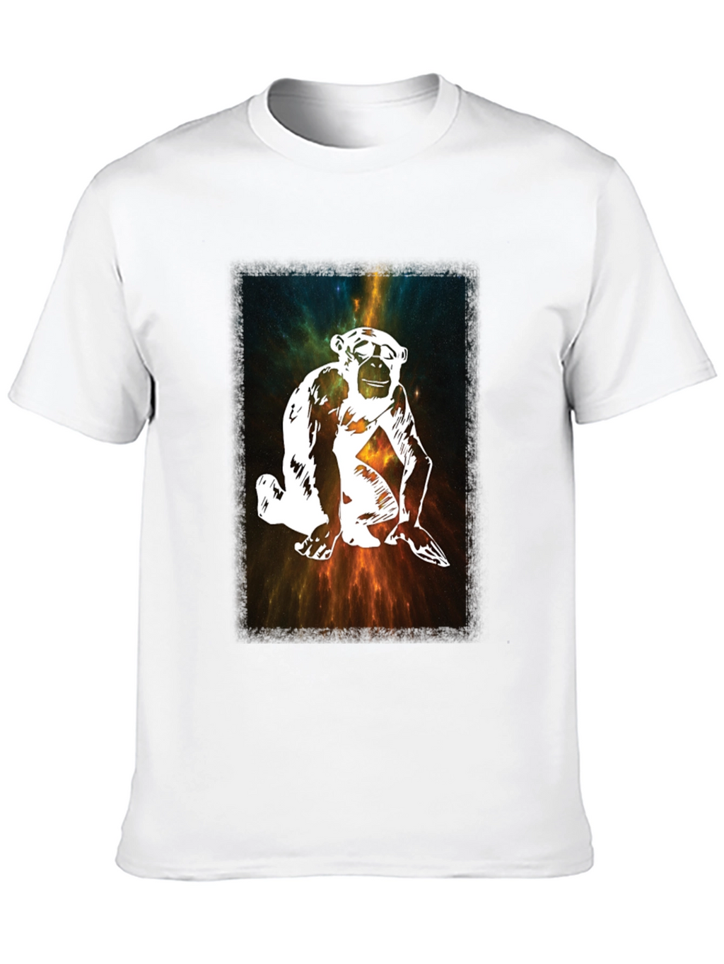Monkey Galaxy T-Shirt - Unique Graphic Tee
