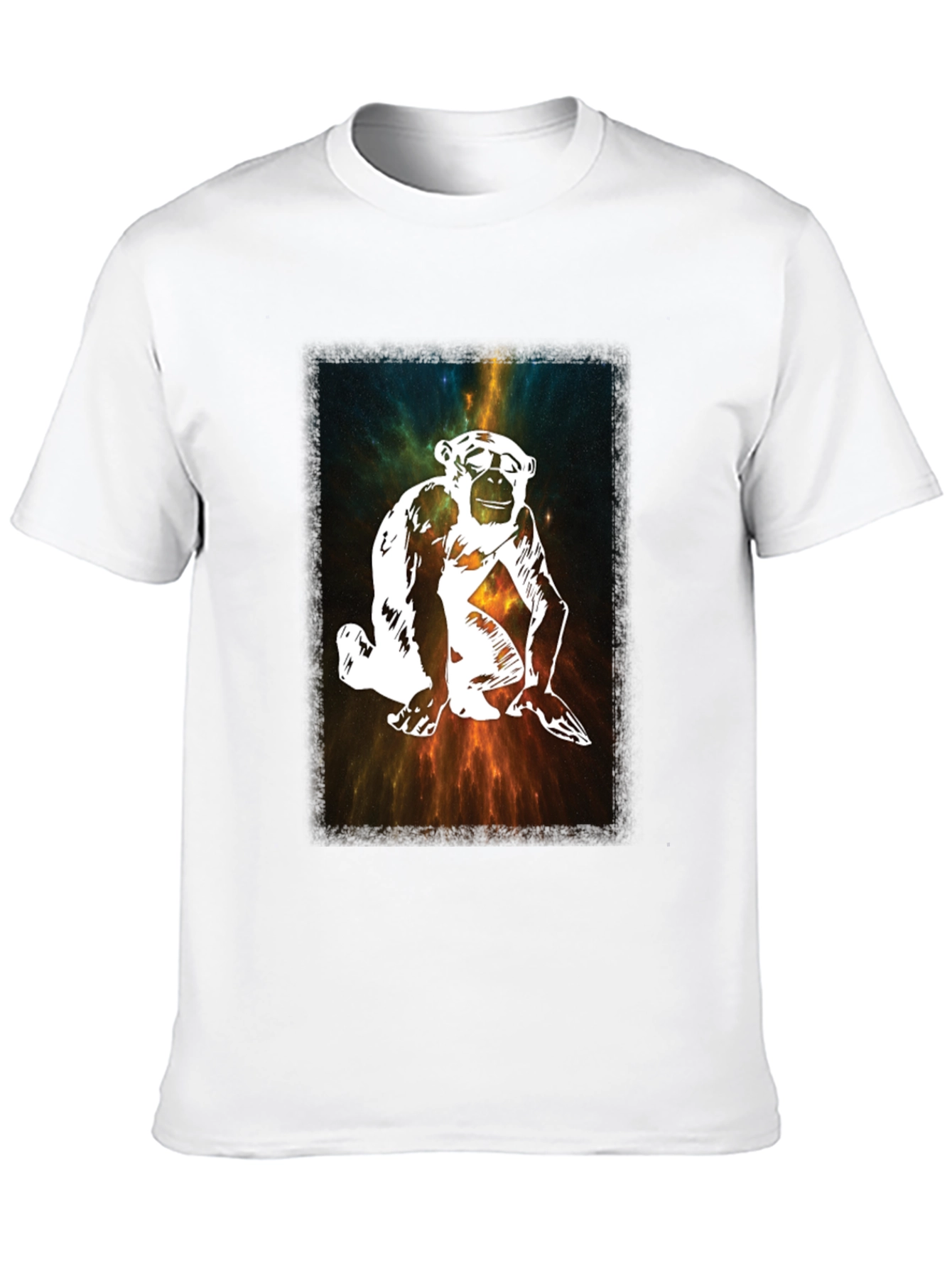 Monkey Galaxy T-Shirt - Unique Graphic Tee