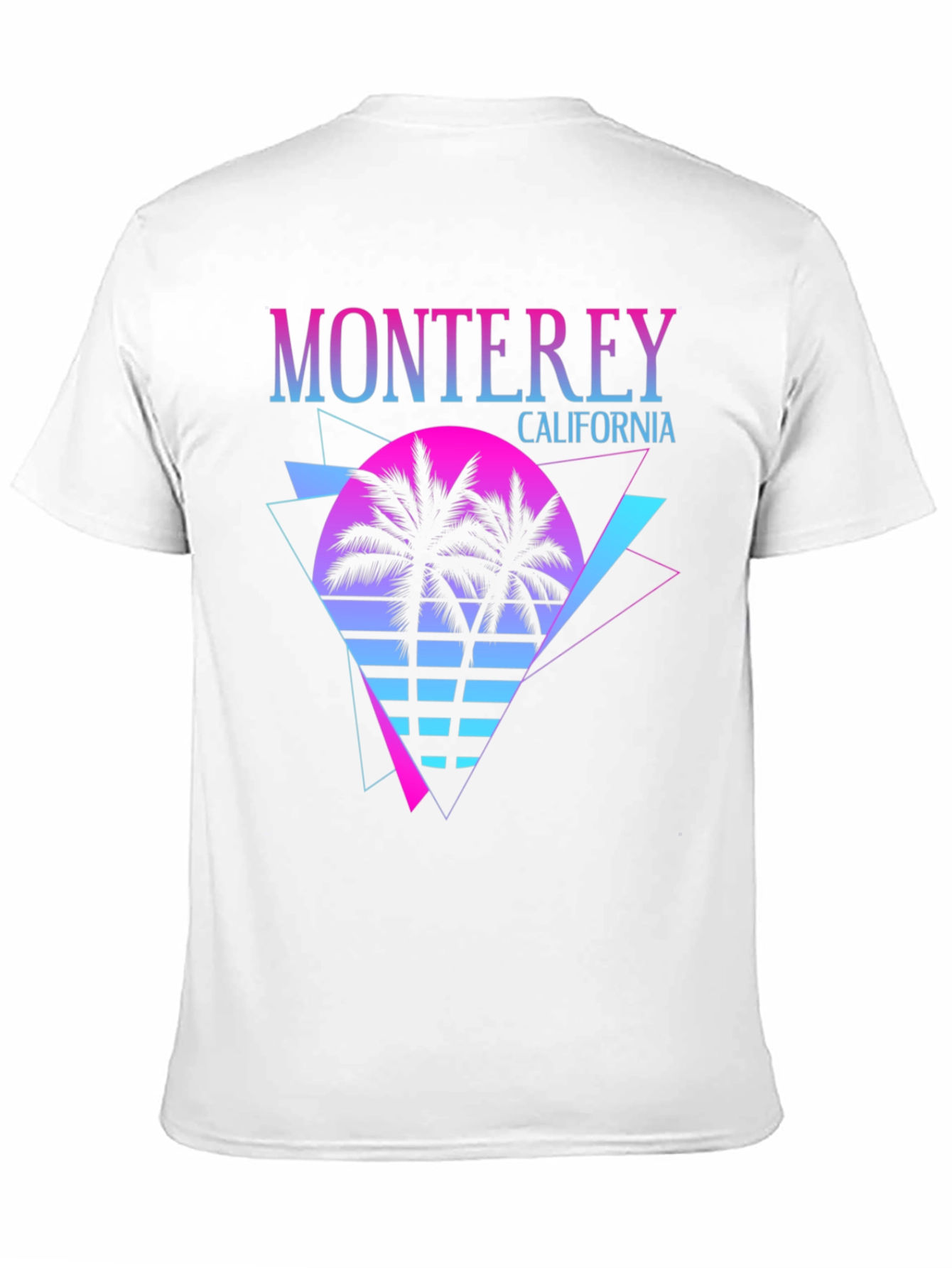 Monterey California Retro Graphic T-Shirt