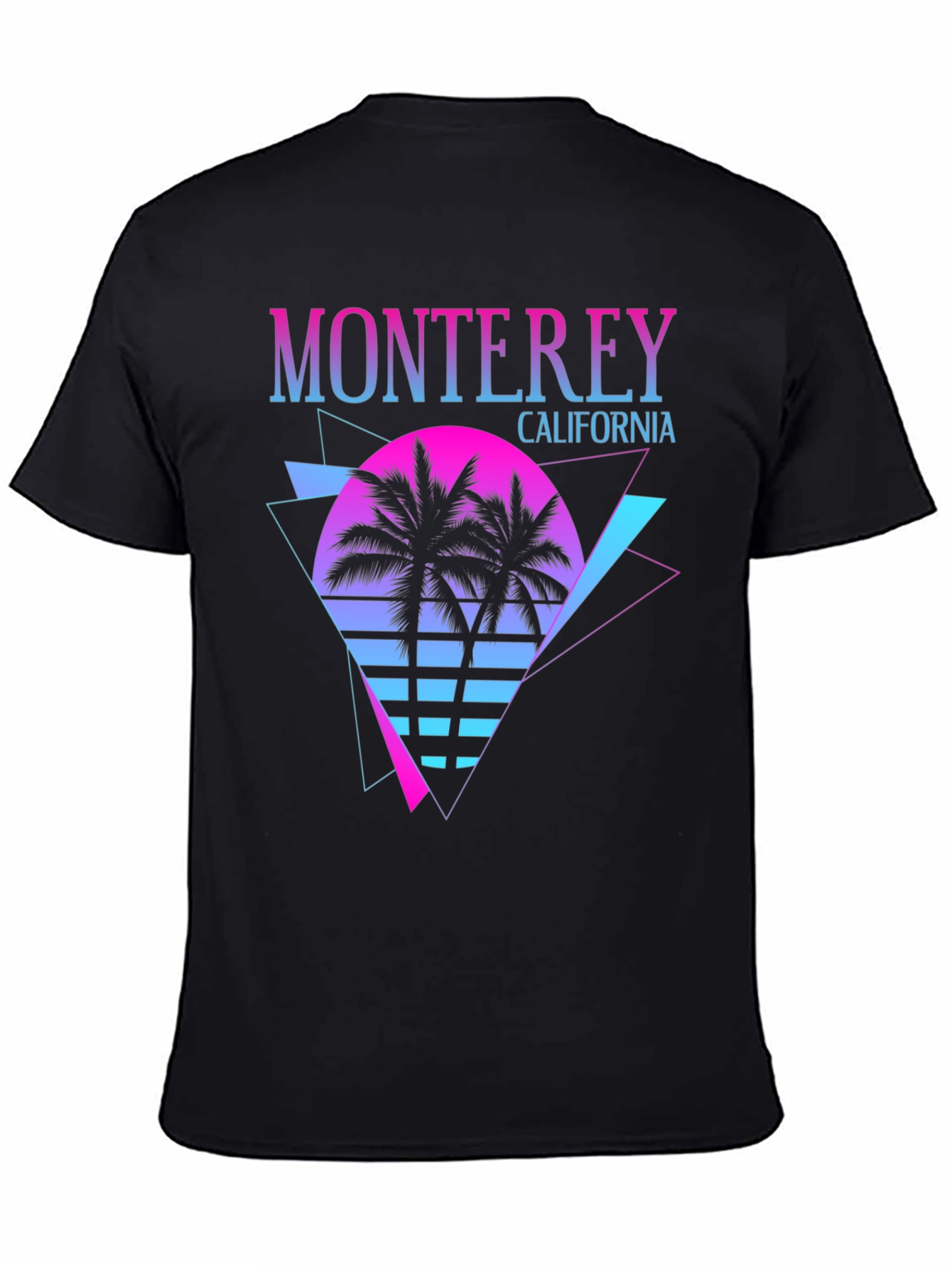 Monterey California Retro Graphic T-Shirt