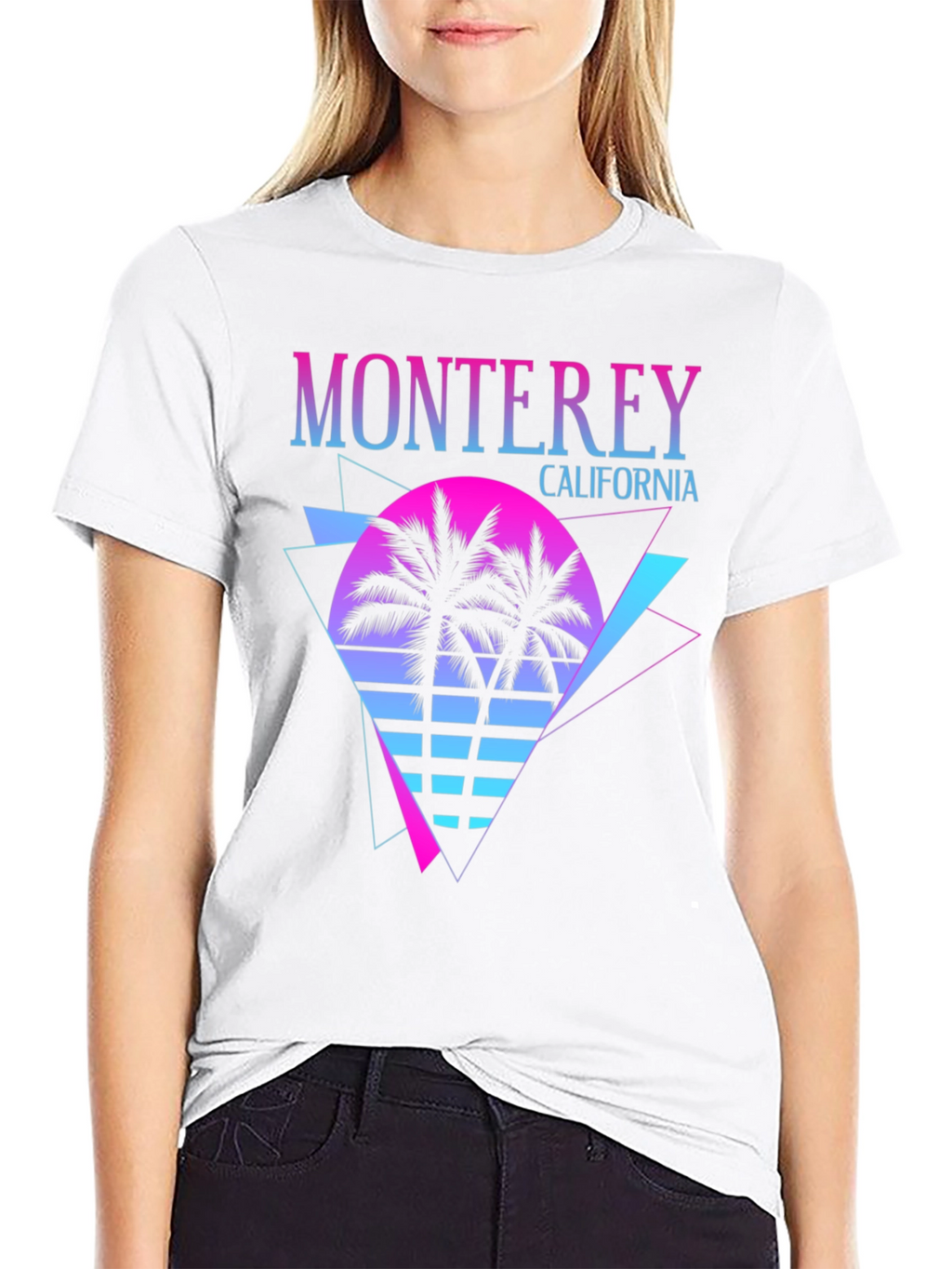 Monterey California Retro Graphic T-Shirt