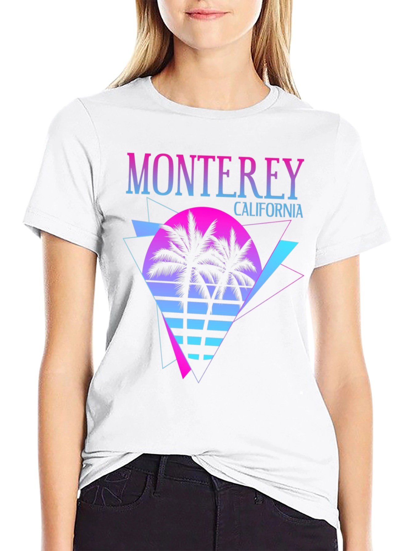 Monterey California Retro Graphic T-Shirt
