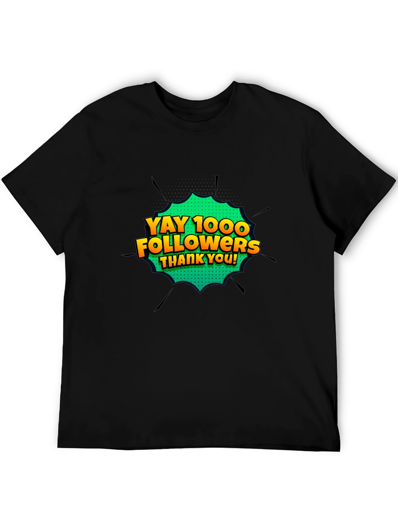Yay 1000 Followers T-Shirt - Celebrate Milestones!